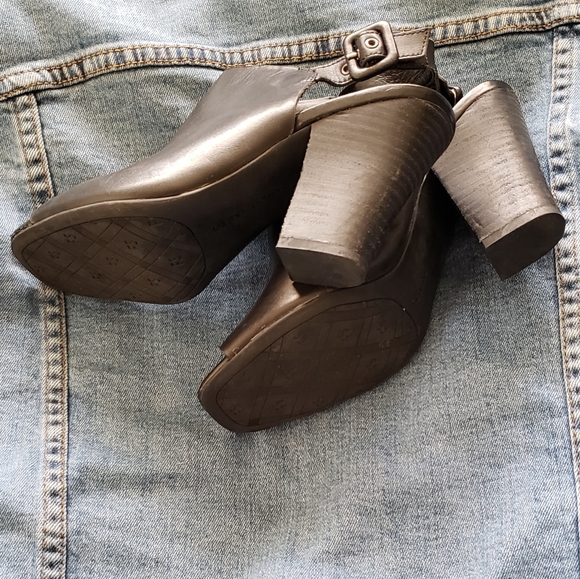 Franco Sarto slingback open toe heels - Picture 5 of 7